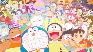 Phim Doraemon: Trang Phục Hóa Thân Thành Mèo & Hòn Đá Kiên Cường