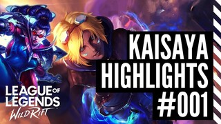 Kaisaya League of Legends: Wild Rift Highlights #001 | Ezreal & Vayne