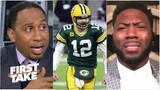 First Take | Stephen A. rejected Ryan Clark says that Aaron Rodgers will leaving Packers next season