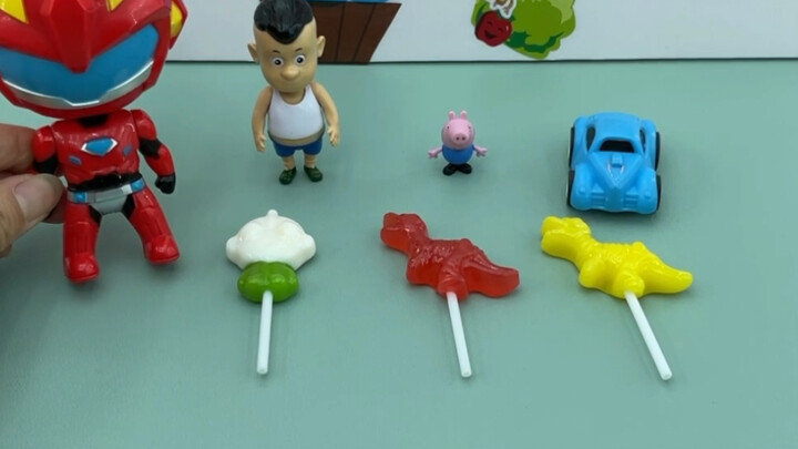 Toy story, little Ultraman eats Ultraman capsules and grows bigger to fight monsters