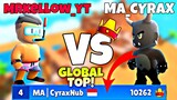 MrKellow vs Cyrax (Global Top Player) in Stumble Guys 👑