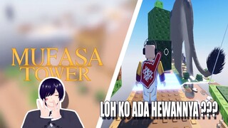 Mufasa tower Roblox | Ini Tower Seru Banget Karena Kita Bisa Ketemu Singa !!!