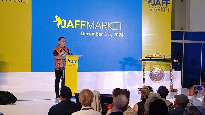 Menteri Kebudayaan Fadli Zon Membuka Acara JAFF Market 2024