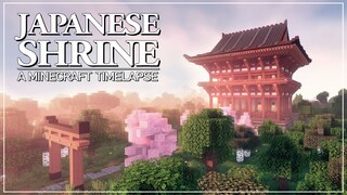 Japanese Shrine - A Minecraft Timelapse and Showcase