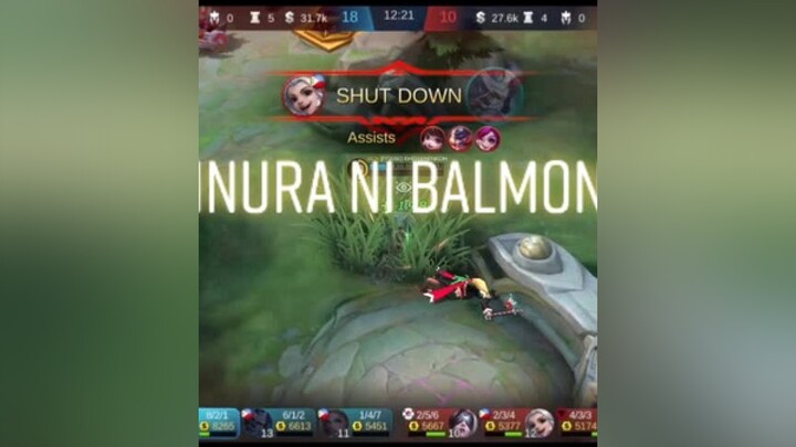 Binura ni Balmondshare followmeonML#mobilelegends