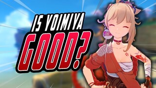 HOW GOOD IS YOIMIYA? Yoimiya FULL Pre-Release Analysis [BEST ARTIFACTS, WEAPONS & TEAMS] - Genshin