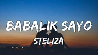 Babalik Sa'yo - Moira Dela Torre | Cover by STELIZA (Lyrics)