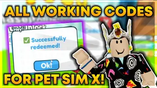 All WORKING CODES in Pet Simulator X! as of August 2021(35k!)