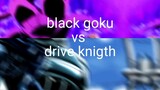 black goku game vs karakter anime