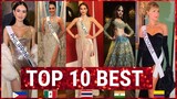 Miss universe 2022 TOP 10 BEST in Welcome dinner