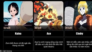 Những cái chết và độ tuổi của các nhân vật trong One Piece [Bí mật Anime]