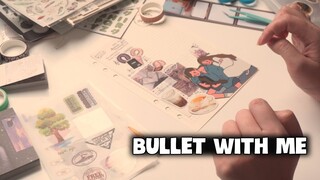 Bullet Journal with me: Simple Love Theme | Lofi + ASMR 🍓