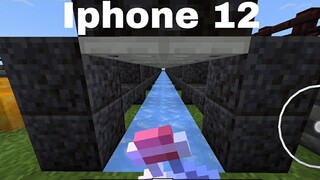 nokia vs samsung vs iphone 12 battery in minecraft #2