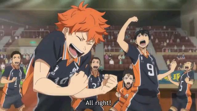 haikyuu s1 eng dub ep 14 - BiliBili