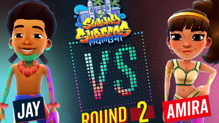 Subway Surfers กับ เจย์ VS อามิร่า มุมไบ - รอบ 2 SYBO TV