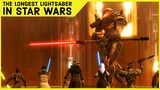 The Longest Lightsaber In Star Wars
