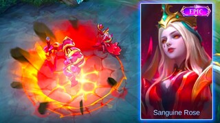 Vexana Revamped Sanguine Rose MLBB Spotlight