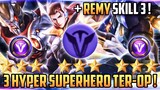 SUPERHERO ! SYNERGY OP GA REBUTAN + REMY 3 ! COMBO MAGIC CHESS UPDATE TERBARU