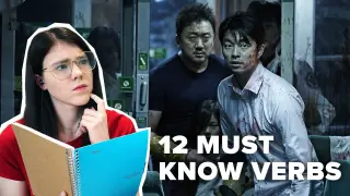 How I Learn Korean Verbs with Movies (Train to Busan)