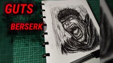 ketika pemula menggambar guts berserk