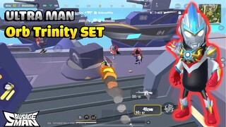 Play with NEW - ULTRA MAN Orb Trinity SET | SOLO VS SQUAD | SOUTH SAUSAGE MAN