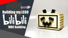 Building my LEGO bilibili icon MOC | Somchai Ud