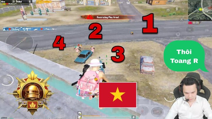 PUBG Mobile - Hướng Dẫn Cách Để Trở Thành 1 Cao Thủ Solo Squad Cân Mọi Bản Đồ | 1vs4 Cực Đẹp Mắt