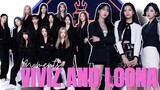 VIVIZ and LOONA moments in Queendom 2