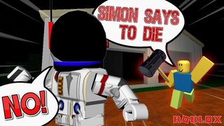 NOT DOING WHAT SIMON SAYS!! - ROBLOX FLEE THE FACILITY