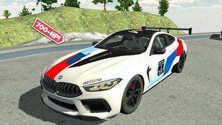 Building a BMW M8 GTE - Car Parking Multiplayer (Build + Test Drive) Gameplay