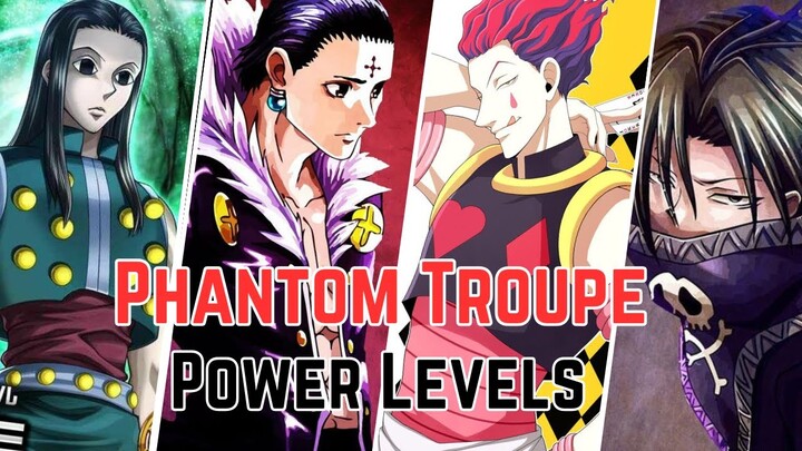 Phantom Troupe Ranking (Power Levels) in Hunter X Hunter #anime @zorouchiha