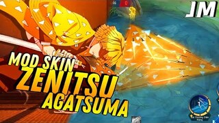 MLBB : Mod Skin Agatsuma Zenitsu - Jin Moba