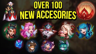 Over 100 NEW Accesories In Patch 13.1 | League of legends