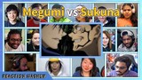 Fushiguro Megumi vs Sukuna Jujutsu Kaisen Reaction Mashup