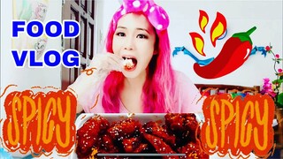 Food vlog I TRYING THE CHICKEN DOY’S SPICY FLAVOR