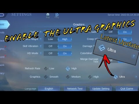NEWEST LEGIT WAY TO ENABLE " ULTRA GRAPHICS " IN MLBB