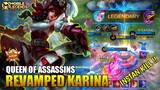 Karina Revamp Gameplay , Karina Revamp 2021 - Mobile Legends Bang Bang