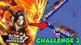 TESTING OUT 6 STAR ITACHI IN CHALLENGE 3 // HALF WAY WAVE 16 | ROBLOX ALL STAR TOWER DEFENSE