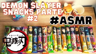 Dulces de Demon Slayer Anime 2da parte REVIEW ASMR (Kimetsu no yaiba)