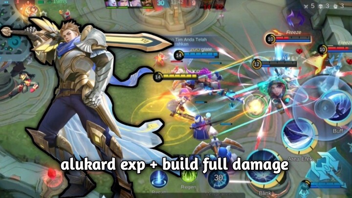 gameplay alukard exp+spel vigence auto bar" parah ~ Mobile Legends