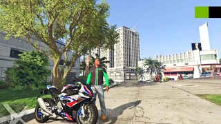 GTA 5 #1 Grab BMW 1000Rr Độ Max Mã Lực Ngày Đầu Đi Làm Gặp Khách Mắt Dạy Và Cái