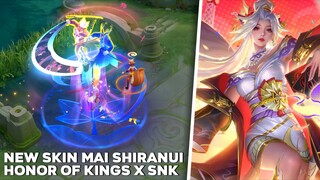 Skin 500 Ribu Kualitas 10 Juta! New Skin Mai Shiranui - Honor of Kings x SNK
