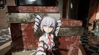 [ue4 ray tracing/60fps] Ini mungkin mmd paling realistis di stasiun b (Bronya sweet devil)