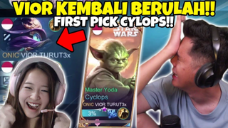 VIOR BER-ULAH LAGI!! FIRST PICK CYCLOPS Bikin Gw GIL4A4AA!!