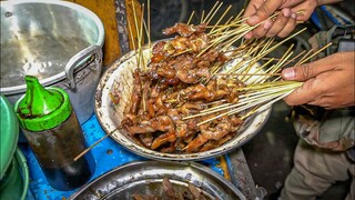 MURAH POLL !!! SATE MADURA PASAR KREMPYENG GRESIK || kuliner malam