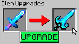 Minecraft, But Every Item Is Upgraded...