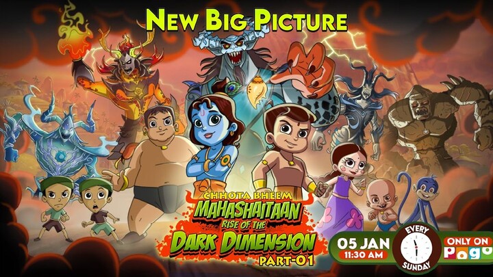 Chhota Bheem: Mahashaitaan: Rise Of The Dark Dimension Mini Series (Part - 01)