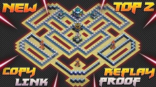 NEW TOP 2 TH13 WAR BASE / LEGEND BASE + REPLAY PROOF + LINK | CLASH OF CLANS