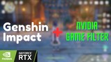 Genshin Impact + Nvidia Game filter | RTX 2050