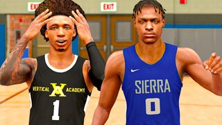 MIKEY WILLIAMS VS BRONNY JAMES IN HIGH SCHOOL HOOPS 2K22!